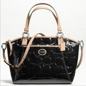 coach embossed peyton patent